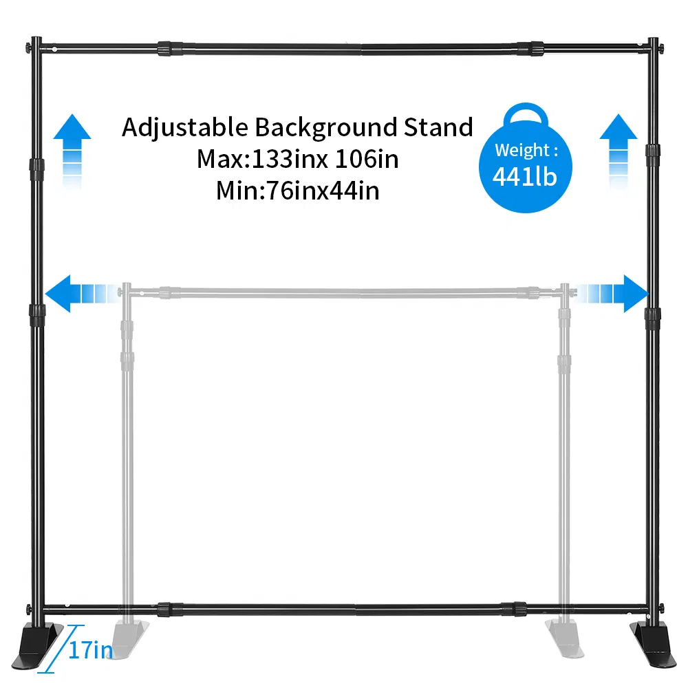10*8 Foot Background Frame Crossbar Set(Do Not Sell on Amazon) photo 7