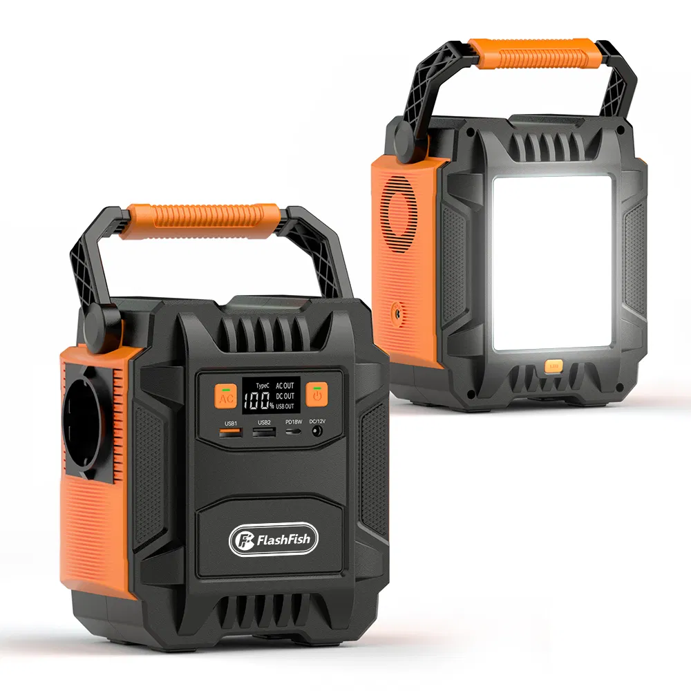 200W (Peak 400W) Portable Power Station,Power Backup Lithium Battery 172.8Wh Power Supply withAC Outlet DC Port USB QC3.0 Solar Portable Generator for Gift Home Outdoor Camping | Emergency photo 1