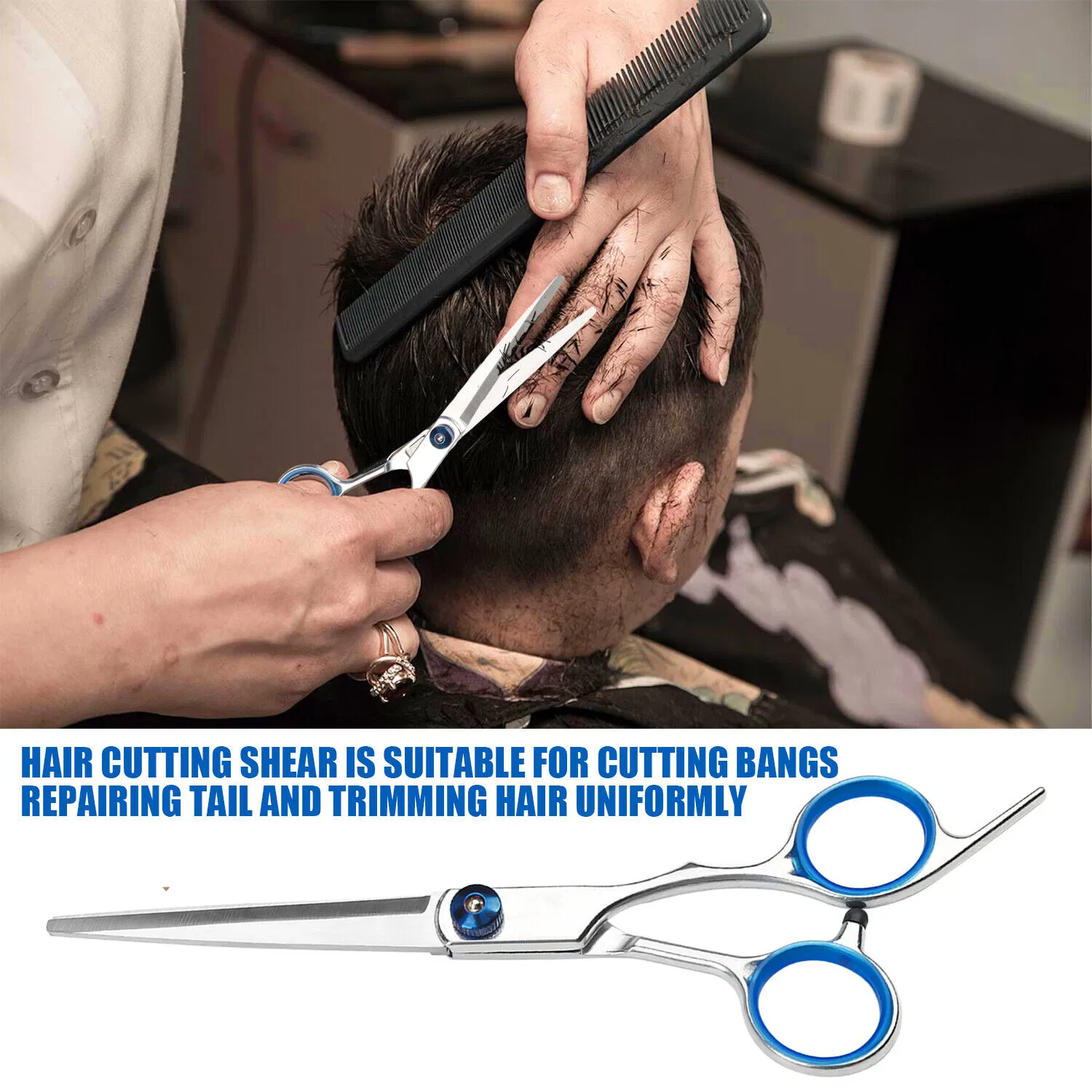 Professional Hair Cutting Thinning Scissors Barber Shears Hairdressing Salon Set photo 3