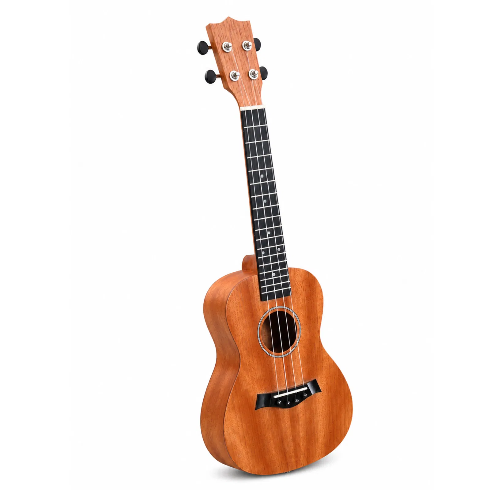 21in mahogany body rosewood fingerboard ukulele, cotton bag, capo, strap, picks*2, tunerStringsDust cloth photo 5