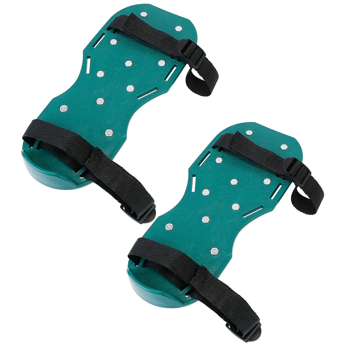 Lawn Aerator Shoes, Metal Spike Sandals for Aeration, Durable PP Material, Adjustable Straps, Easy Installation, Perfect Gardening Gift photo 8