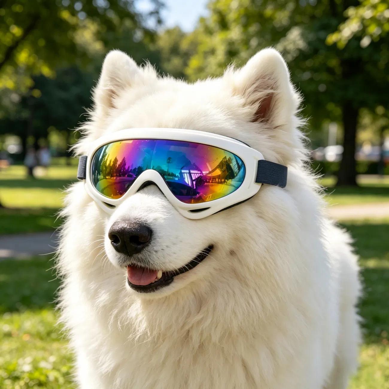 2 Pack Pet Protection Dog Sunglasses Pet Goggles Windproof Eye Wear Adjustable Dog Goggles (US Logistics only For USPS.TK/TMEU only For self-pickup) photo 5