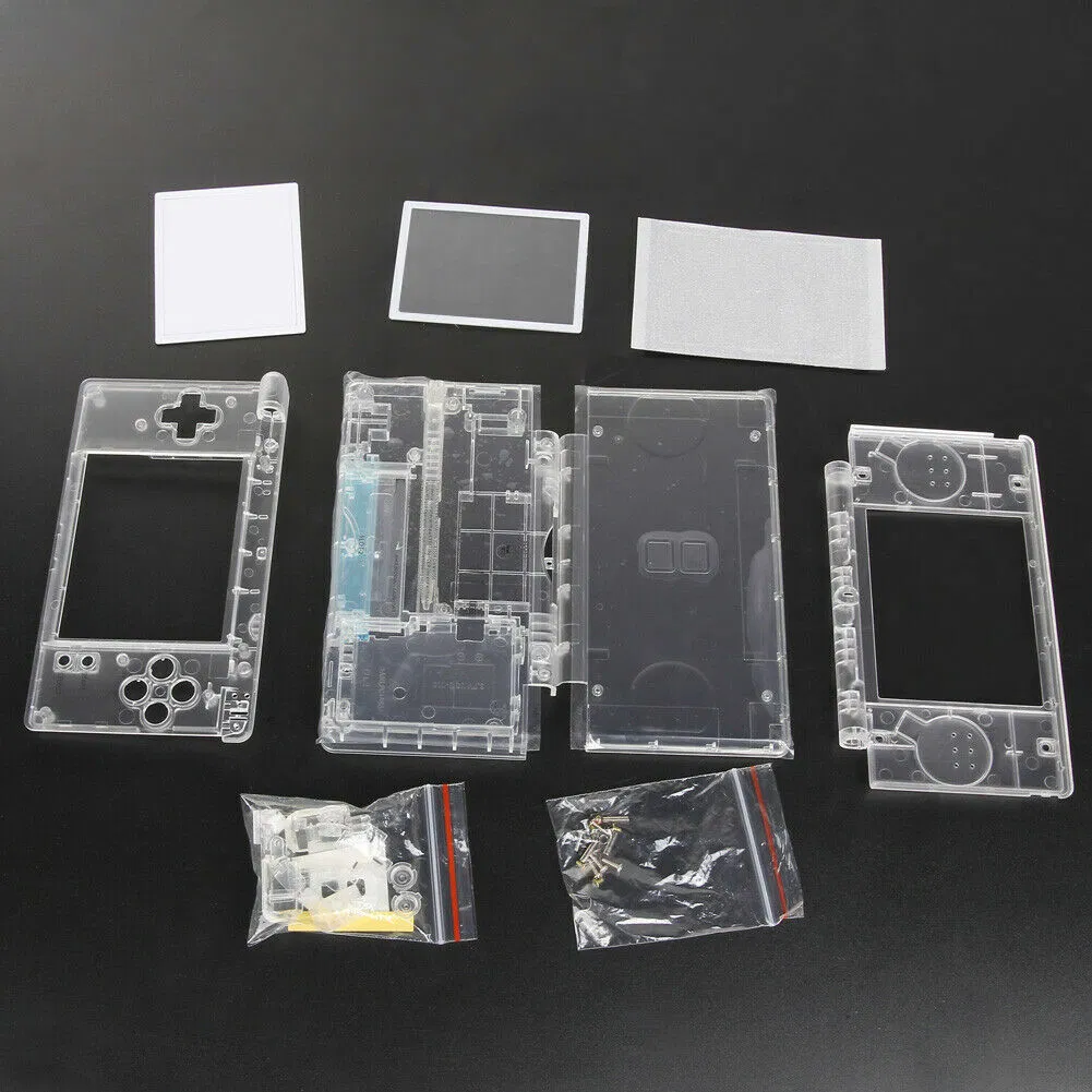 Full Replacement Housing Shell Screen Lens Clear For OEM Nintendo DS Lite NDSL photo 4