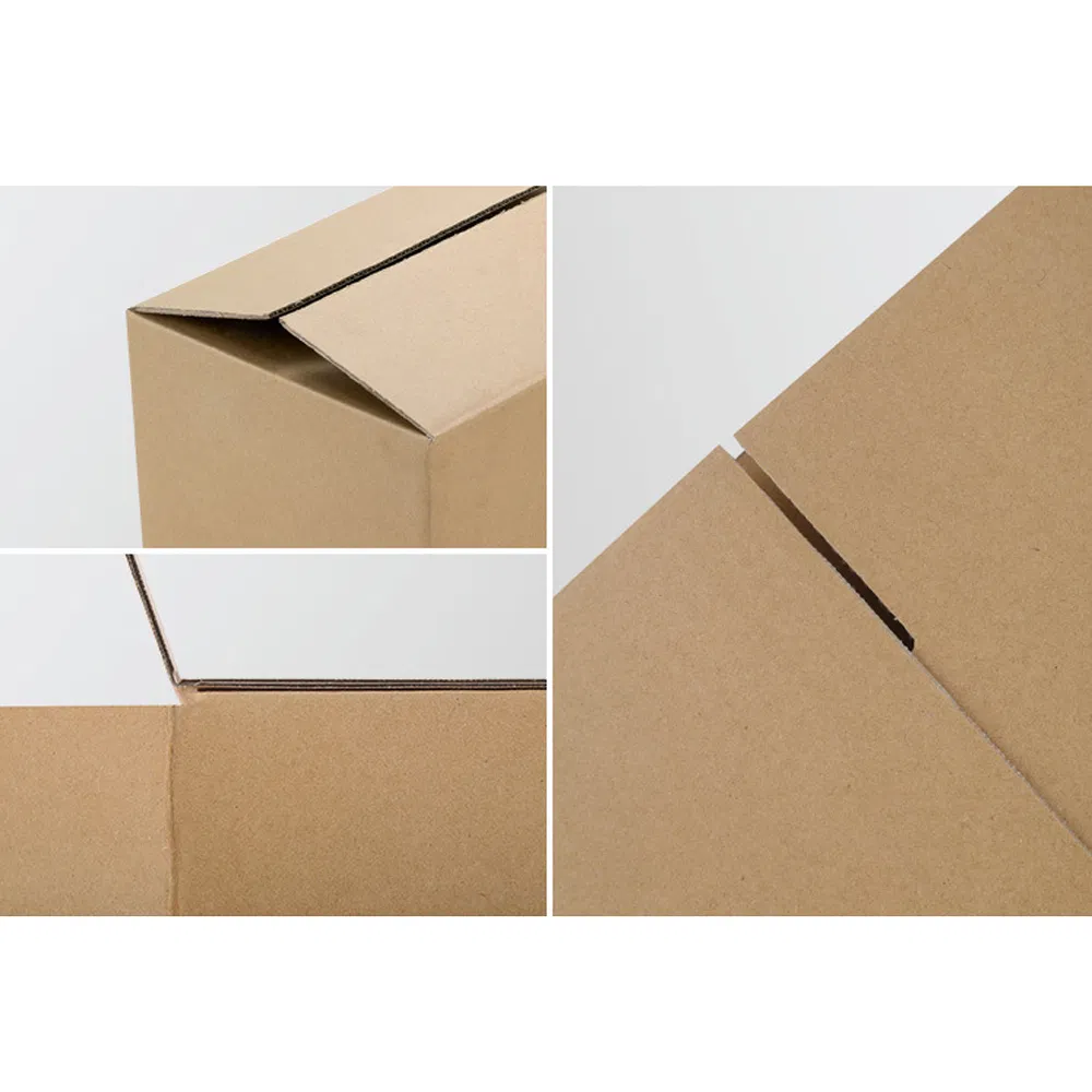 100 Corrugated Paper Boxes 6x6x6"(15.2*15.2*15.2cm)Yellow photo 5