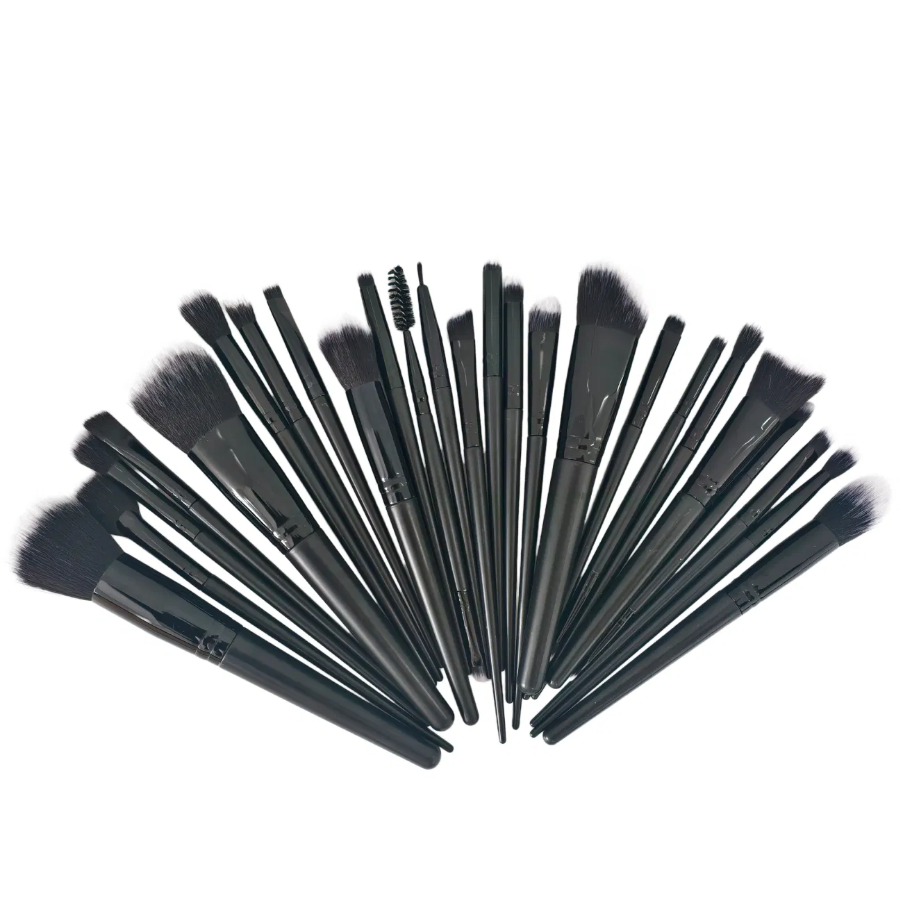 25pcs Makeup Brush Concealer Blush Foundation Eyeshadow Make Up Brush Makeup tools Black (US Logistics only For USPS.TK/TMEU only For self-pickup) photo 1