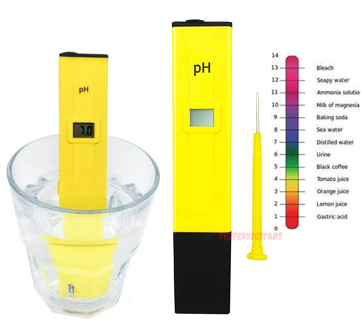 Digital Electric PH Meter LCD Tester Pocket Hydroponics Aquarium Water Test Pen photo 1