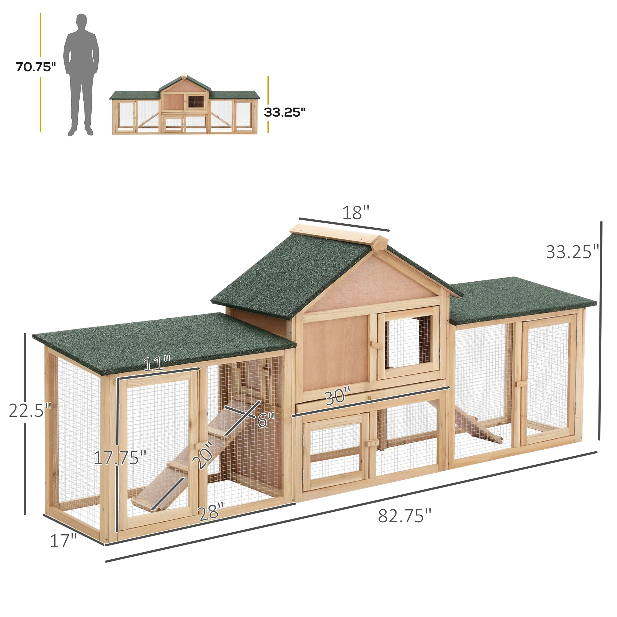 Rabbit Cage Outdoor, Rabbit House photo 2