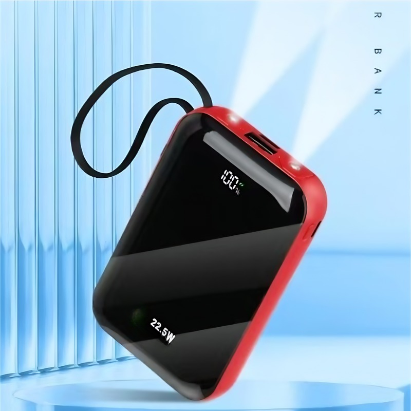 All-in-one charging companion, power bank. Suitable for multiple scenarios. Portable with multiple capacities, fast charging, wireless charging options. Strong safety protection, compatible. Essential photo 5