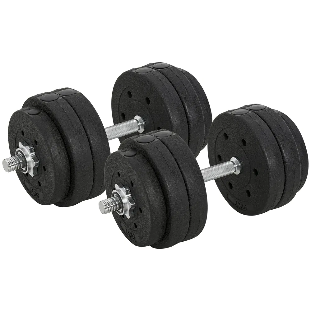 66 lbs Adjustable Dumbbells Weight Set Dumbbell Hand Weight Barbell for Body Fitness Lifting Training for Home Office Gym, Black photo 7
