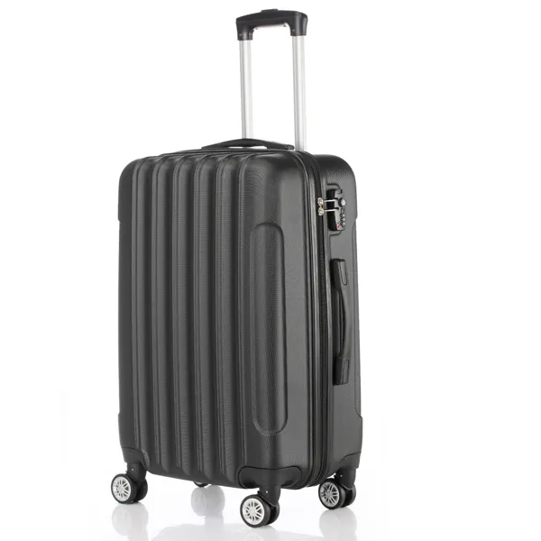 3-in-1 Multifunctional Large Capacity Traveling Storage Suitcase Black photo 2