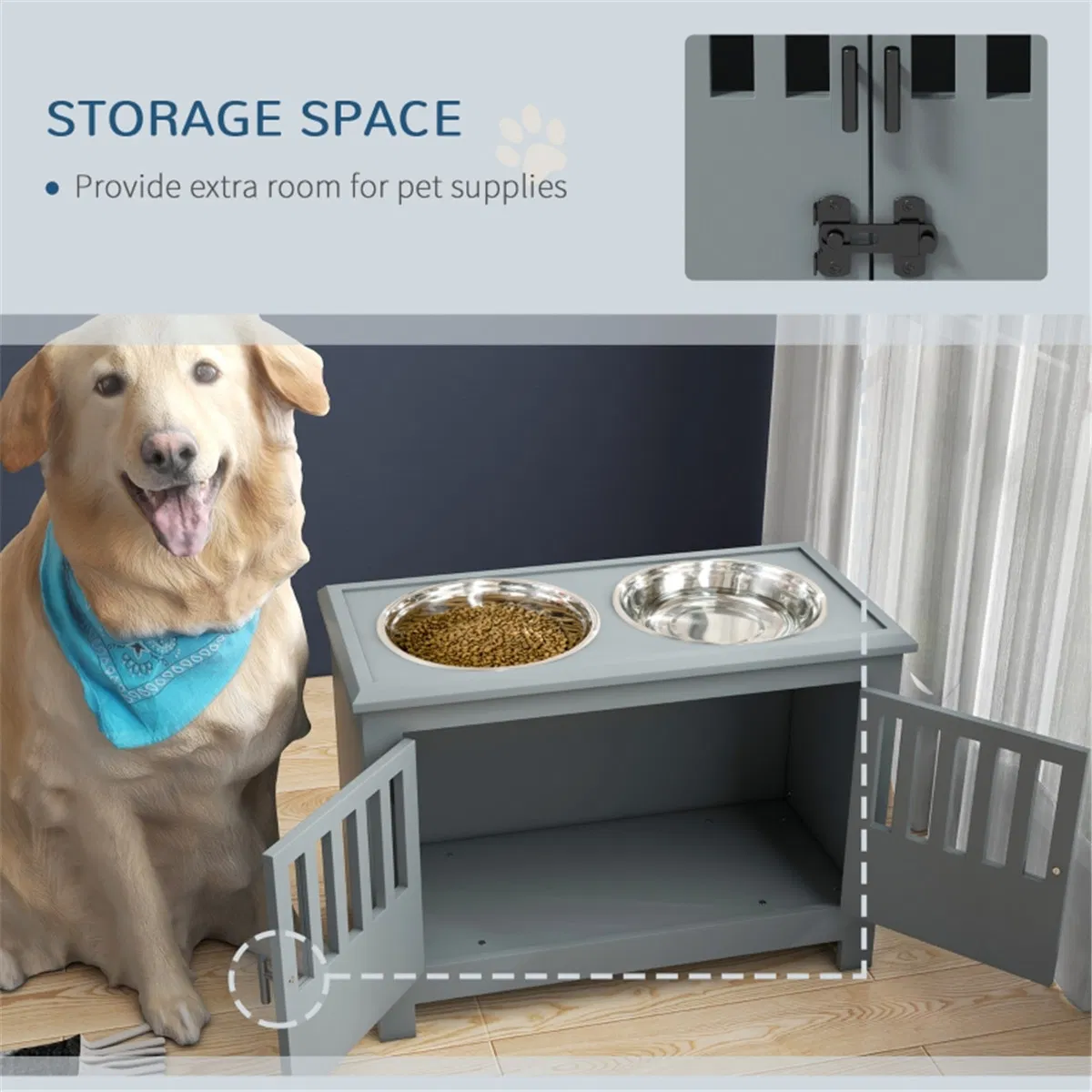 Dog Food Storage Cabinet photo 6
