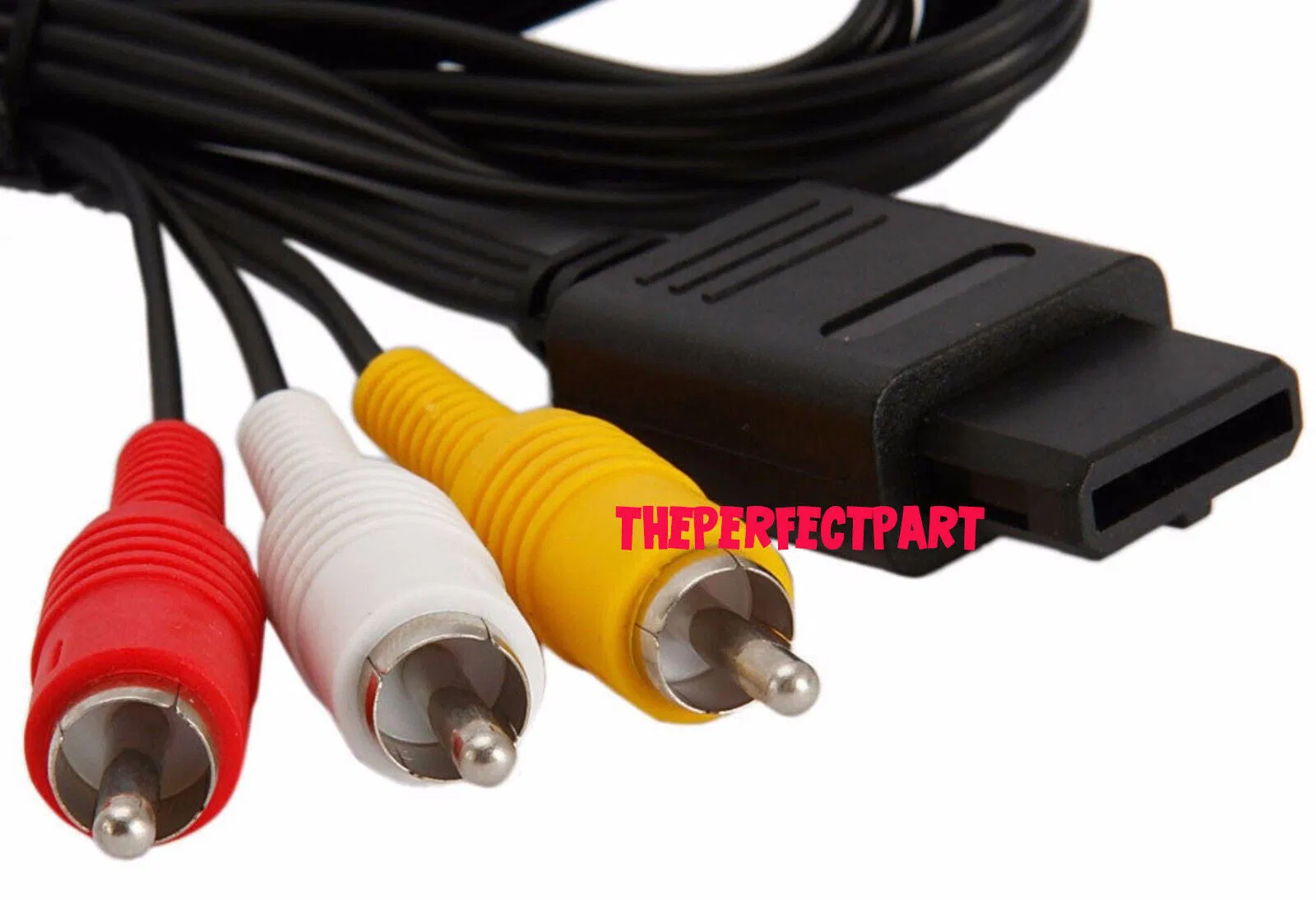 AC Adapter Power Supply & Audio Video A/V Cable for Nintendo GameCube Bundle USA photo 4