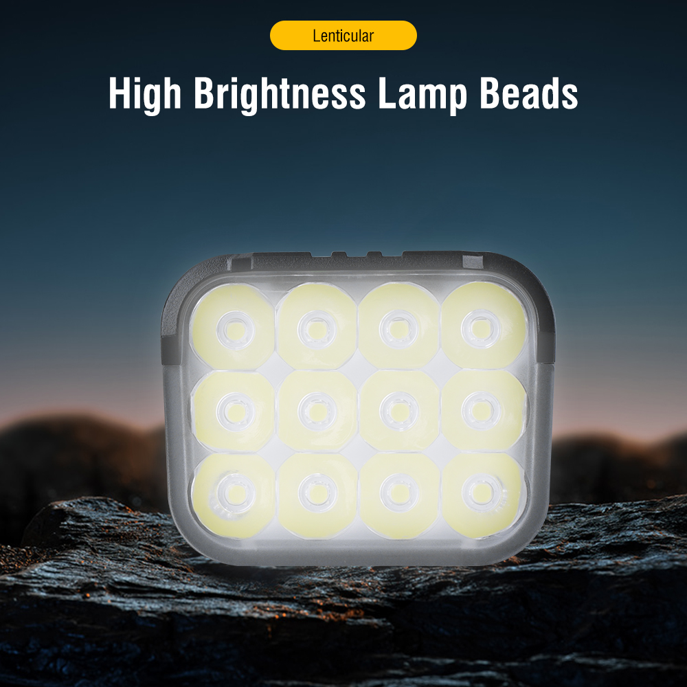 12 LED Bike Light With Horn Rechargeable Bicycle Front Light  Bicycle Head Lights Cycling Bike Safety Lamp For Night Riding photo 6