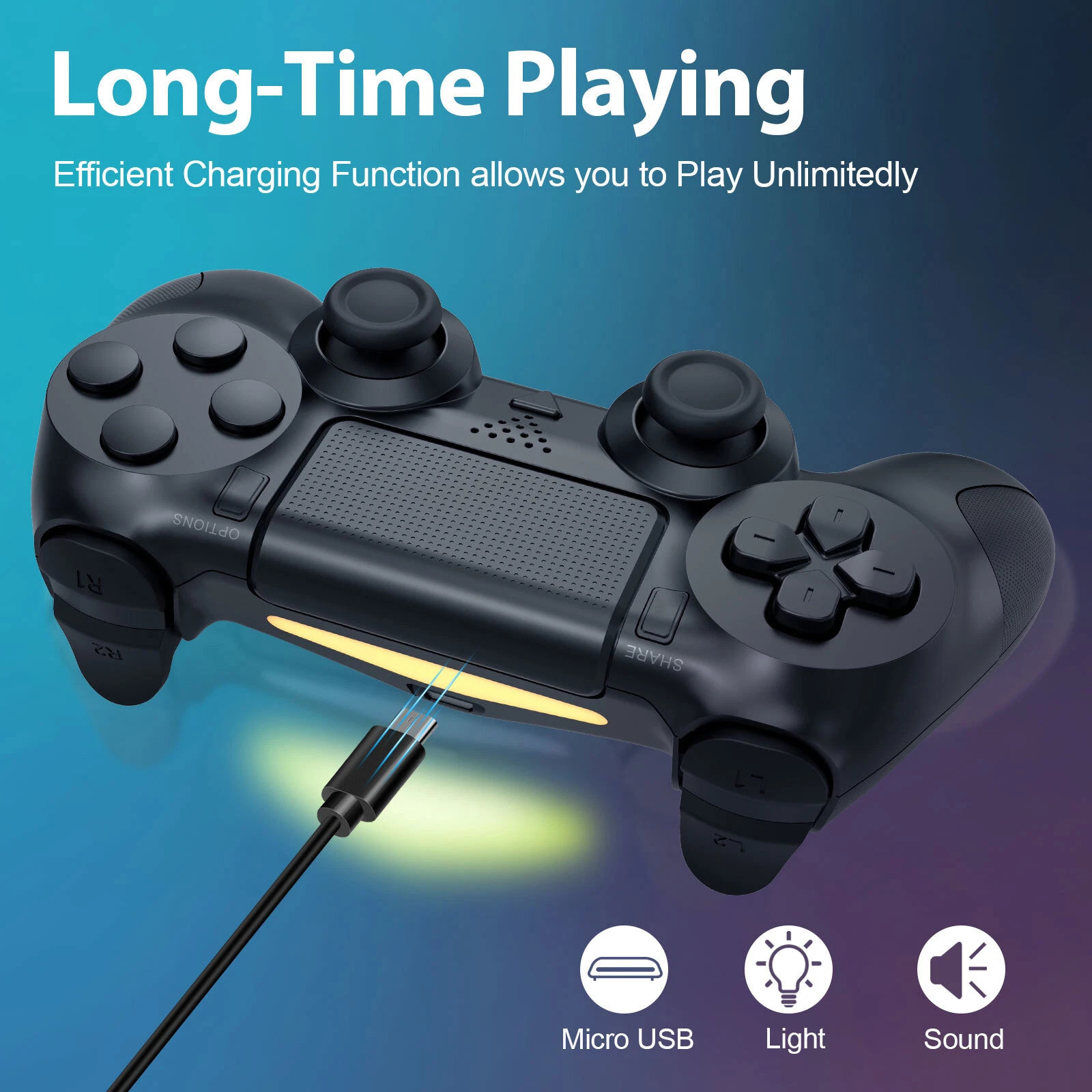 For PS4 Controller Playstation 4 Dual Shock Wireless Gamepad For PS4 Pro  Slim photo 7
