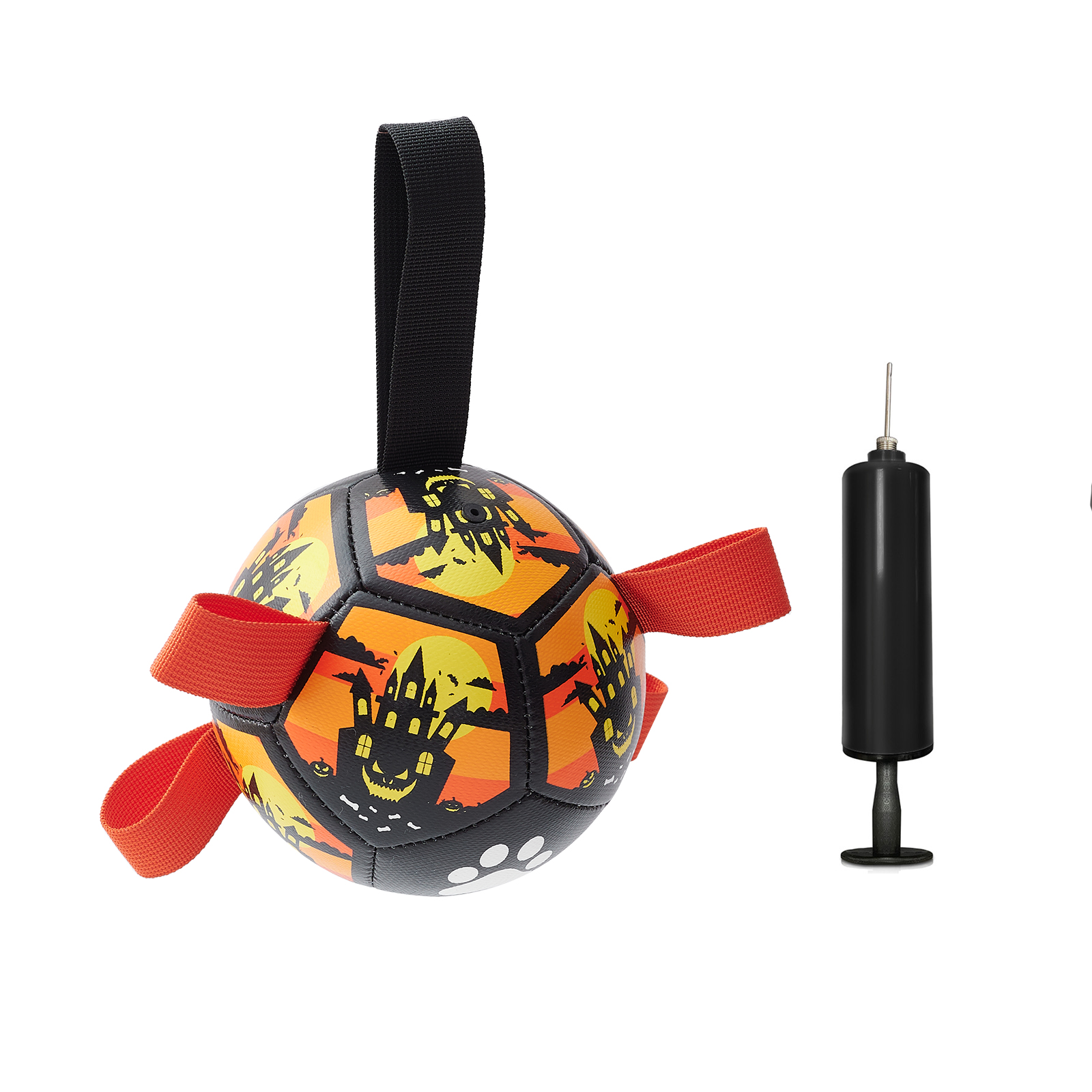 Dog Toy Ball For Christmas And Halloween, Training Soccer Ball, Pet Toy, Interactive Pull Rope Toy, Pet Supplies photo 4