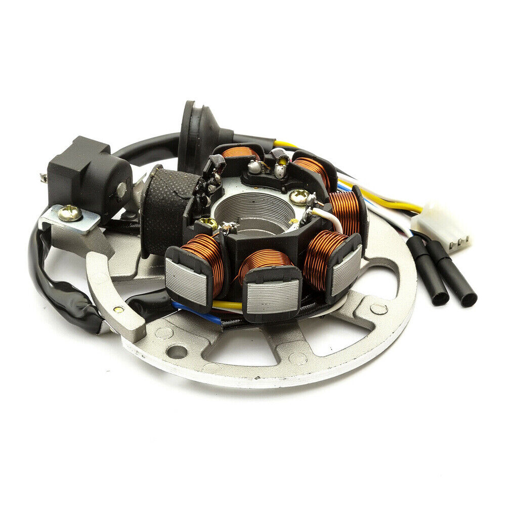 Stator Magneto Compatible With Apache 50cc 1 0 0cc Quad Bike ATV 2 Stroke Scooter photo 2