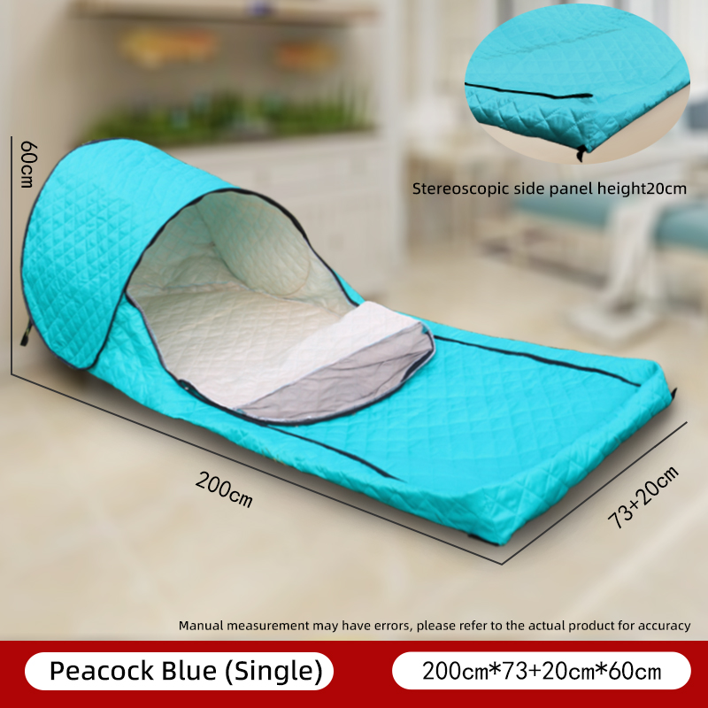 Portable No Assembly Warm Sleeping Bag Cover Quilted Thickened Wind & Cold Resistant Camping Dorm Nap Isolation Sleeping Bag photo 5