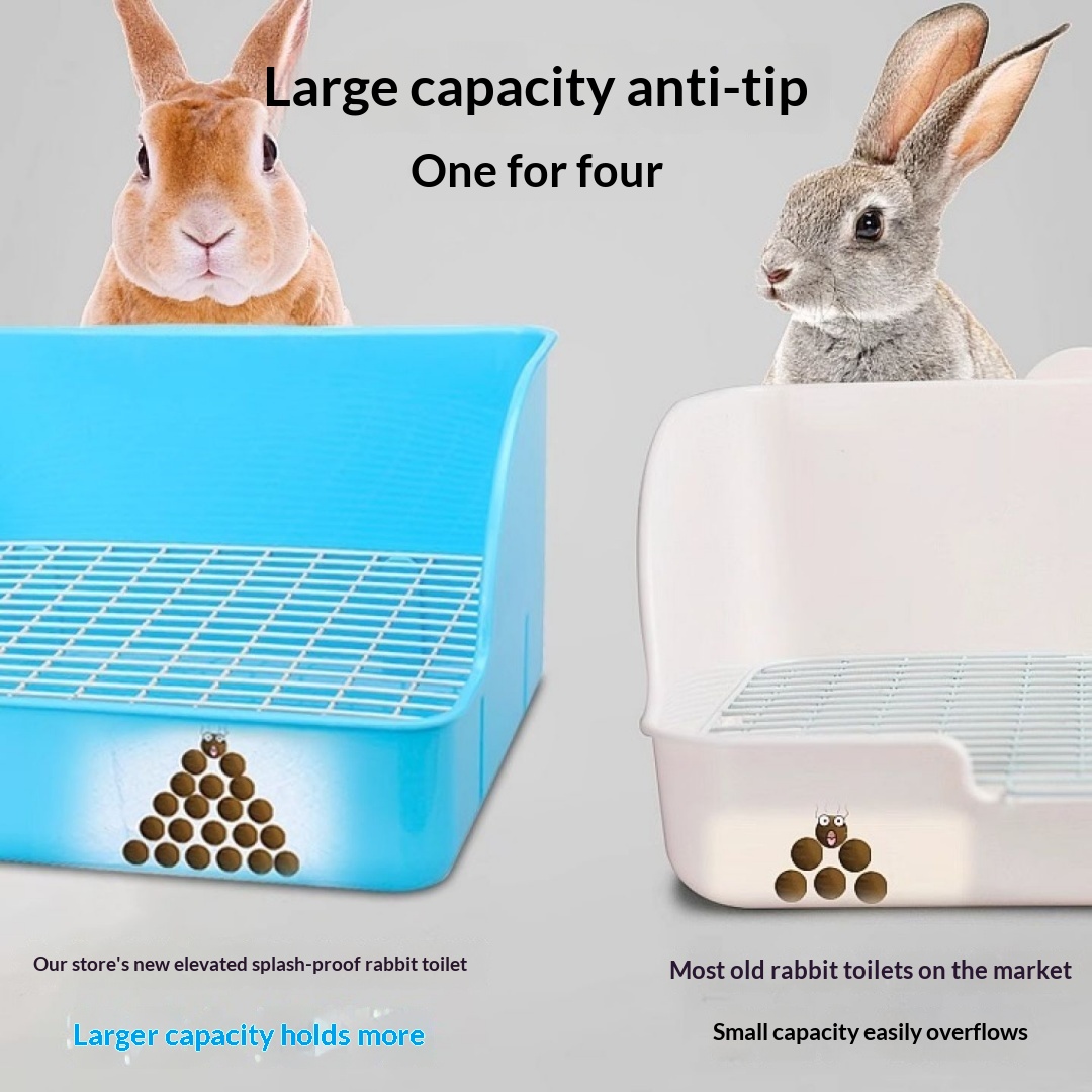 Large Detachable Rabbit Toilet photo 8