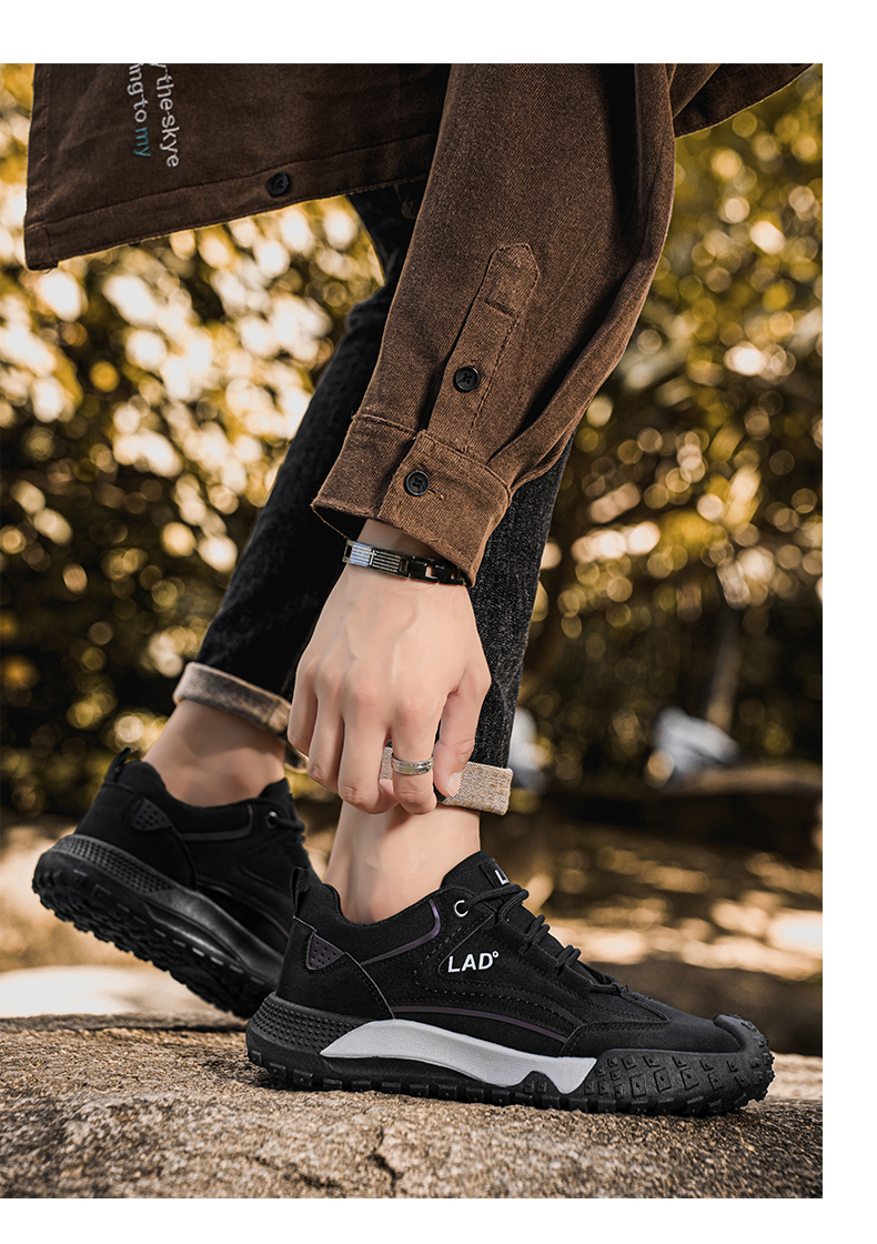 2026 New Men's Safety Work Shoes, Comfortable Versatile Mesh Casual Sneakers, Anti-slip Wear-resistant Working Footwear photo 6