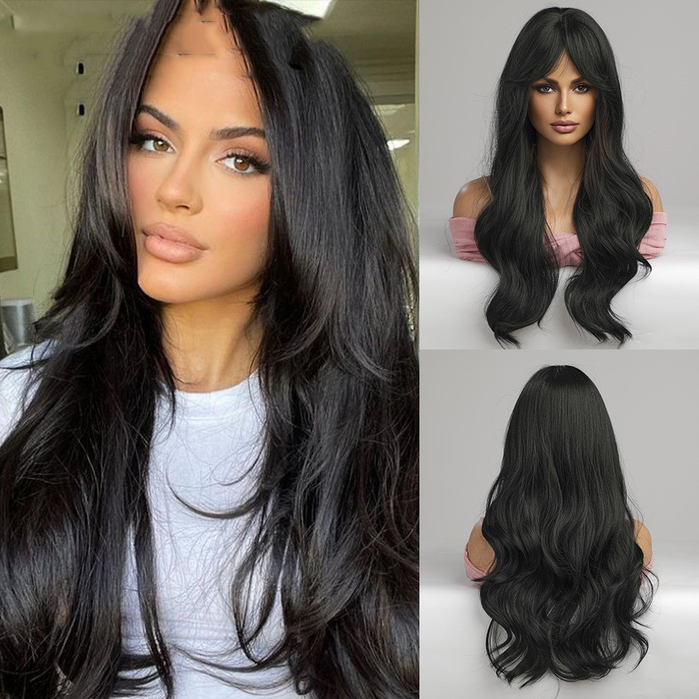 Eight-character Bangs With Long Black Curls photo 5