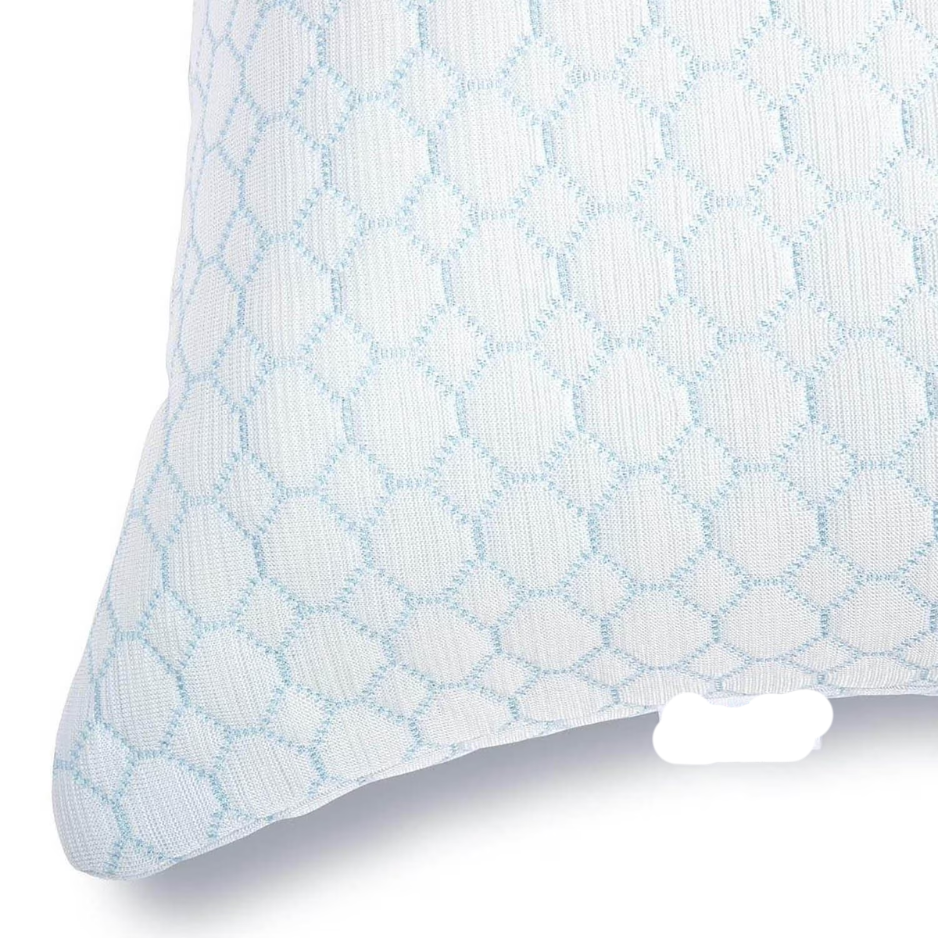 2-Pack Cooling Down Microfiber Pillows, Standard Queen Size photo 2