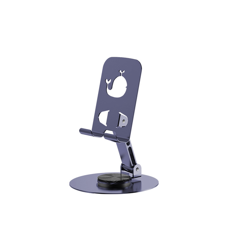 KP-934 Metal Desktop Phone Tablet Stand Adjustable Foldable Rotatable Ideal For Streaming Live Broadcasting And Filming In Stock photo 4