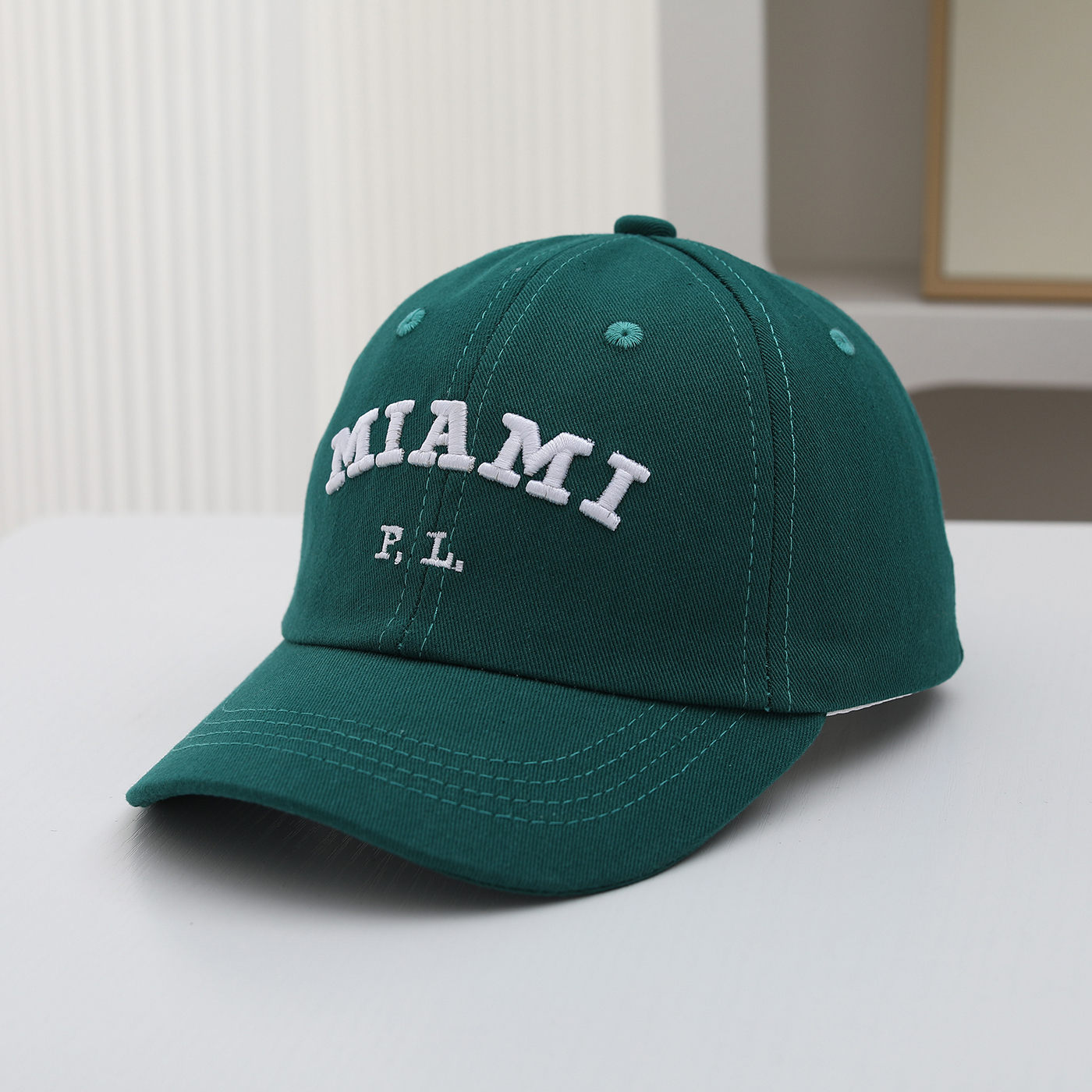 Children's Single-color Letter Embroidery Soft-top Adjustable Simple And Versatile Curved-brim Baseball Cap Suitable For Traveling, Shopping And Exercising photo 5