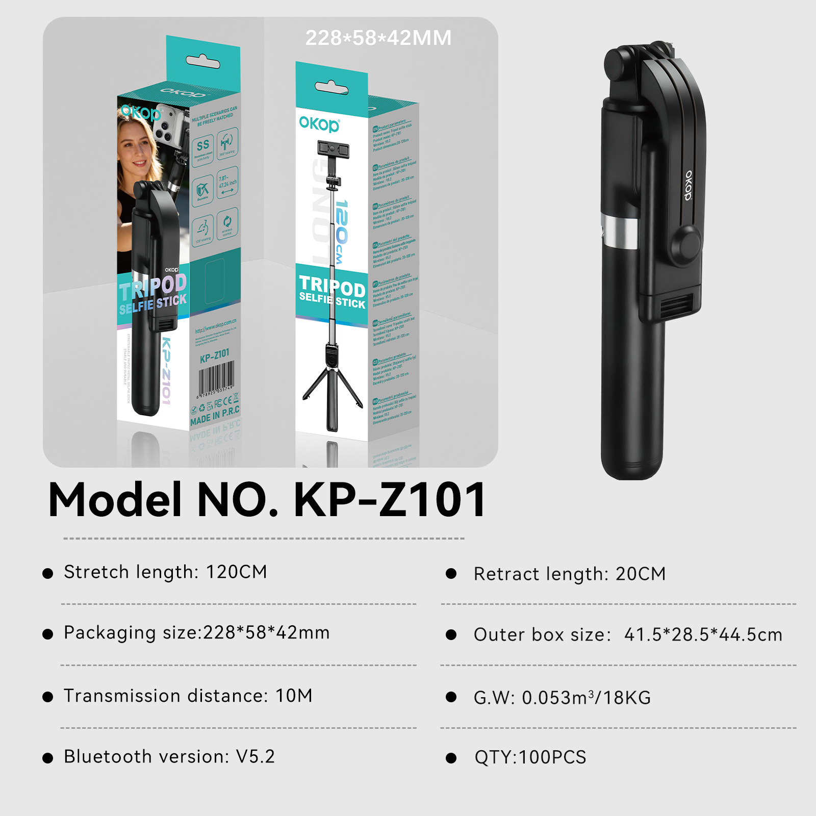 KP-Z New Handheld Smartphone Gimbal Stabilizer Universal Anti-Shake Selfie Stick Factory Stock Available photo 8