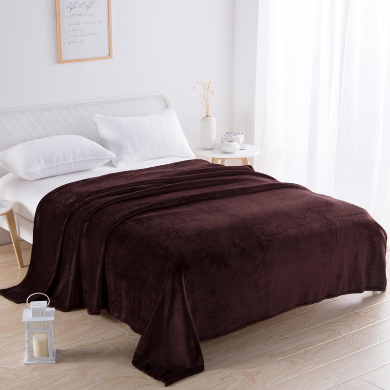 1PC Ultra Soft Plush Throw Blanket, Warm Fluffy Lightweight Blanket For Sofa Bed Couch photo 1