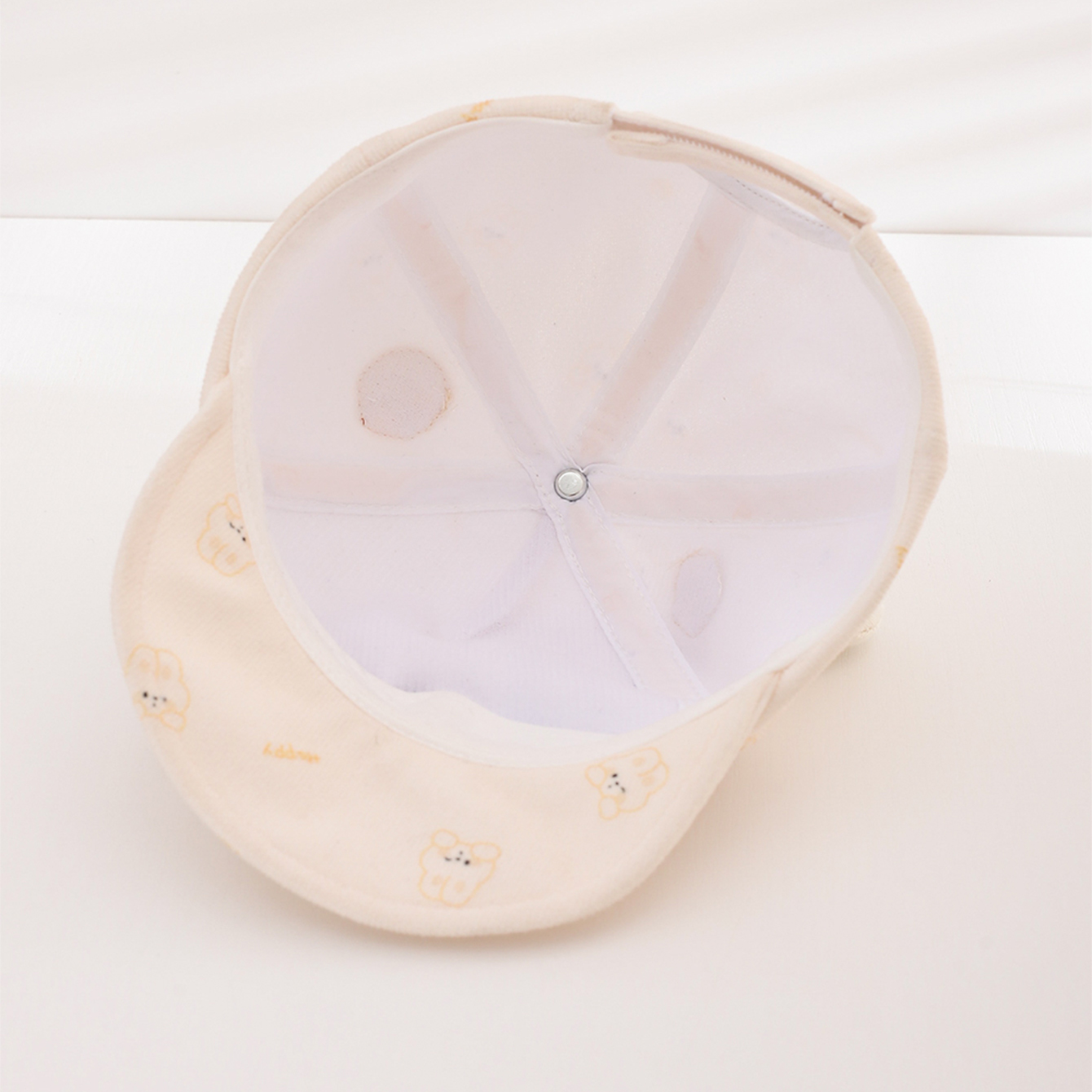 Fall Gender-neutral Three-dimensional Cartoon-style Ears With Glasses Decoration For Baby's Daily Cute Outfit Hat photo 2