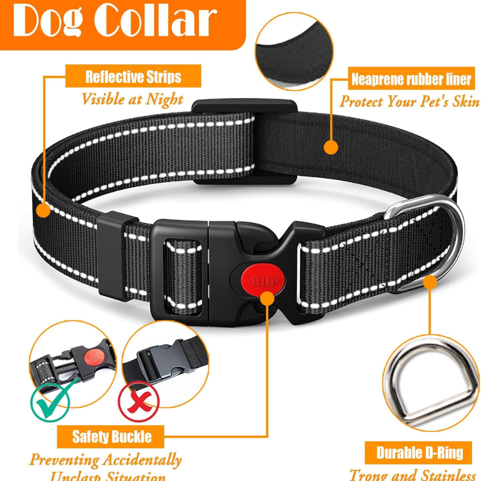 No Pull Dog Harness, Collar & Leash Set, Adjustable Pet Walking Set With Travel Accessories For Dogs photo 8