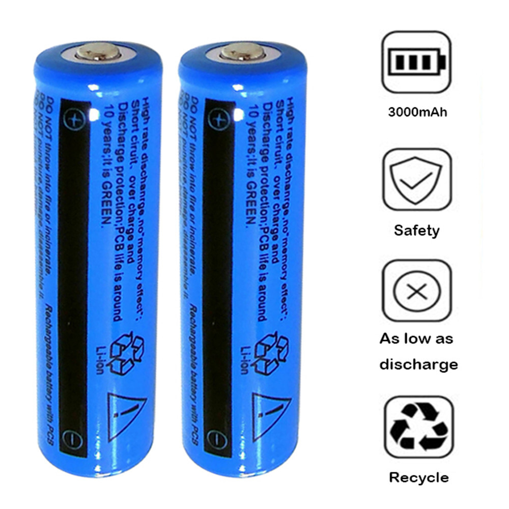 Li-ion Battery USB Charger 3000mAh 3.7V Rechargeable Lithium 18650 Lithium Batteries Charger For Torch Flashlight photo 3
