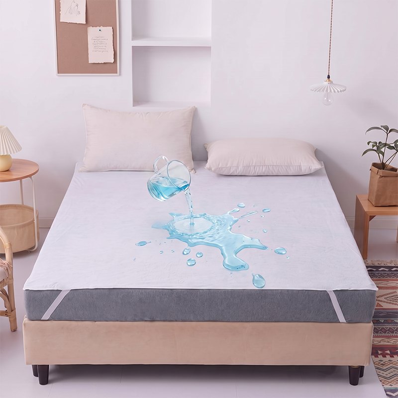 Waterproof Mattress Protector, Deep Pocket Fitted Sheet, Liquid Proof Bed Cover For Bedroom photo 6