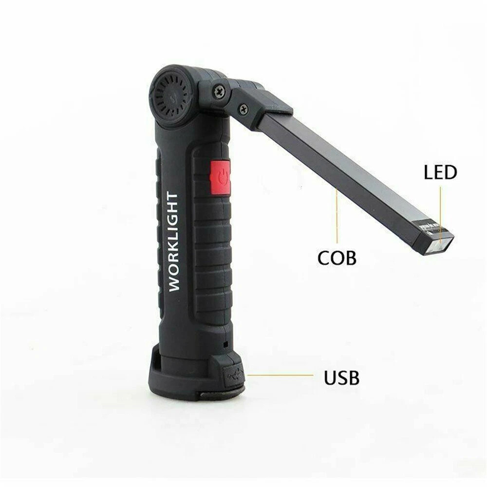 LED Flashlight 1PCS USB Rechargeable With Magnetic For Work Hand Inspection photo 5