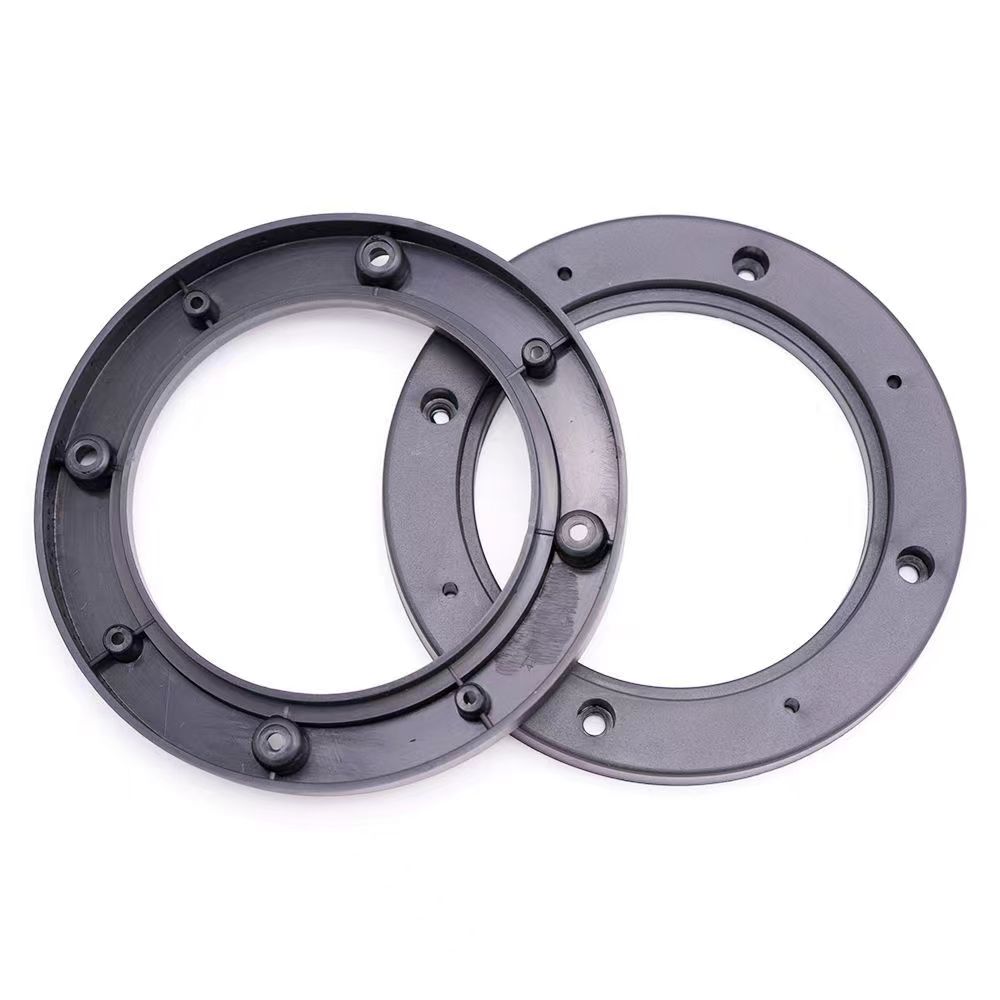 2PCS Audio Anti-Slip Autoradio Speaker Pakking Spacers Speaker Spacer Pad Adapter Plastic Fitting 6.5 Inch For Auto Accessoires photo 3