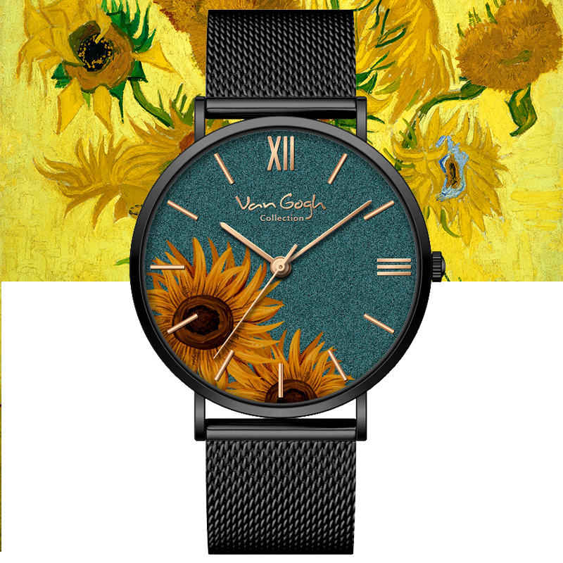 Van Gogh Sunflower Quartz Watch photo 2