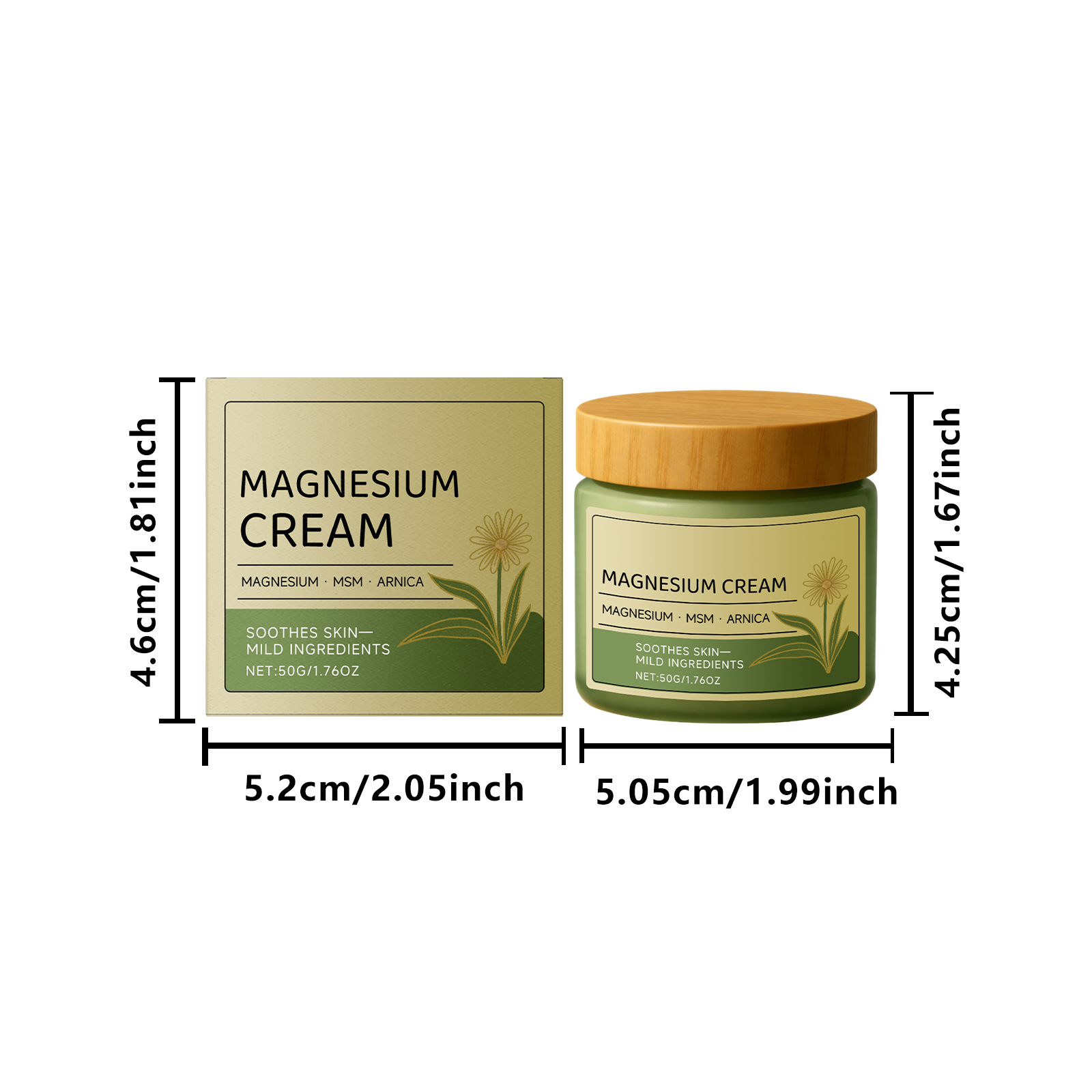 Plant Soothing Cream 50g 1box photo 8