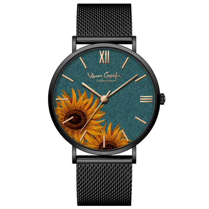 Van Gogh Sunflower Quartz Watch photo 6