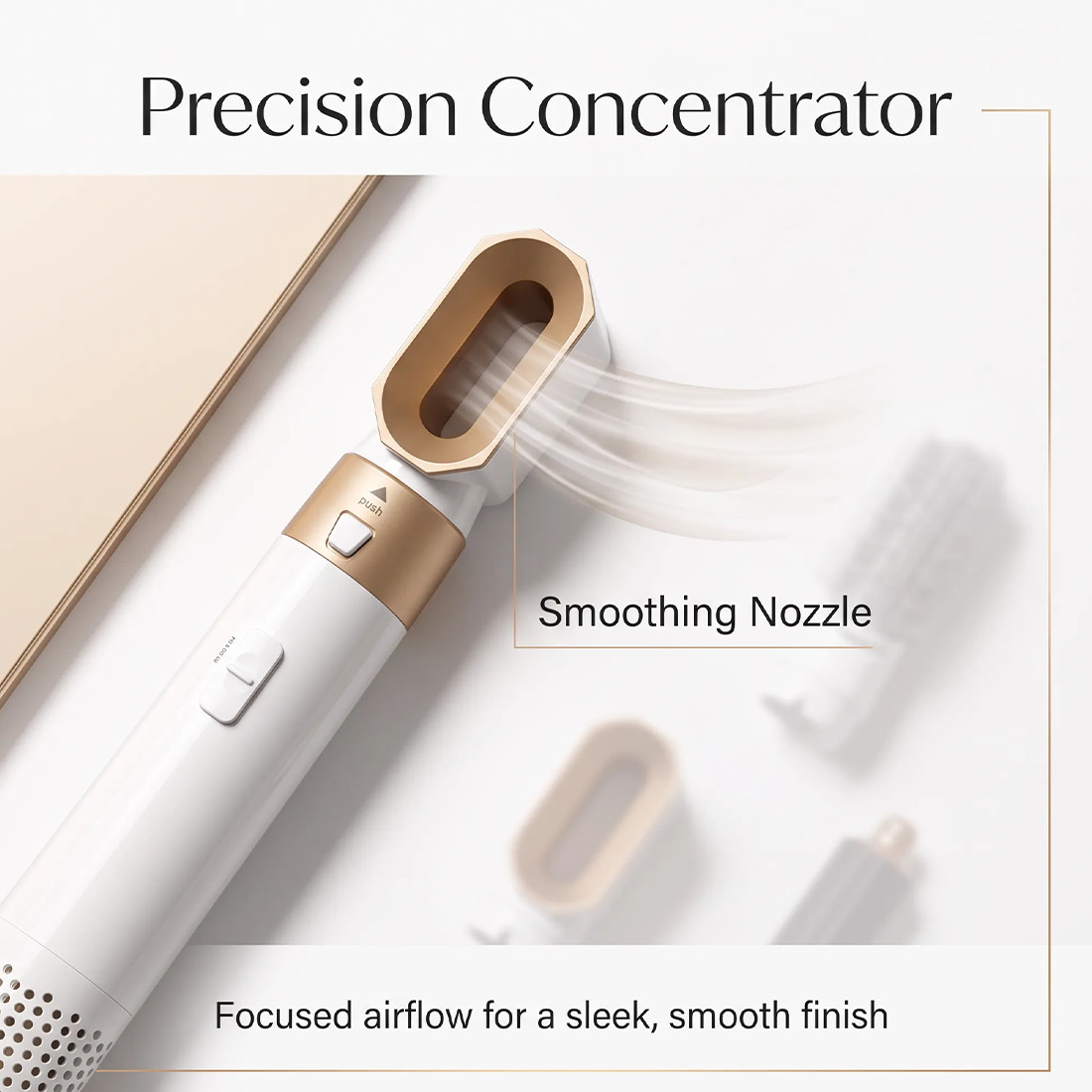 5 In 1 Professional Hair Curler Dryer Styler Curler Straightener Hot Air Brush photo 8