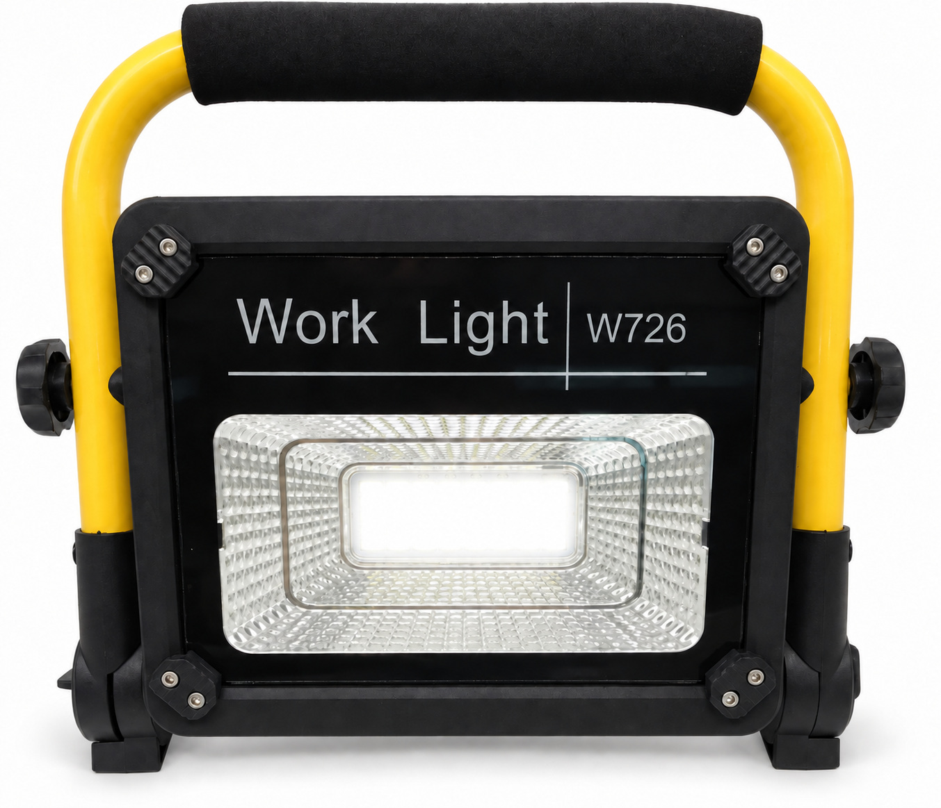 Solar Powered Rechargeable LED Work Light 50W 5000mAh For W726 Street Remote Control Outdoor Road photo 1