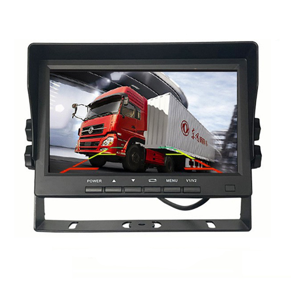 7in Screen 4CH Car Monitor Portable Reversing Camera For Truck RV BUS Trailer photo 6