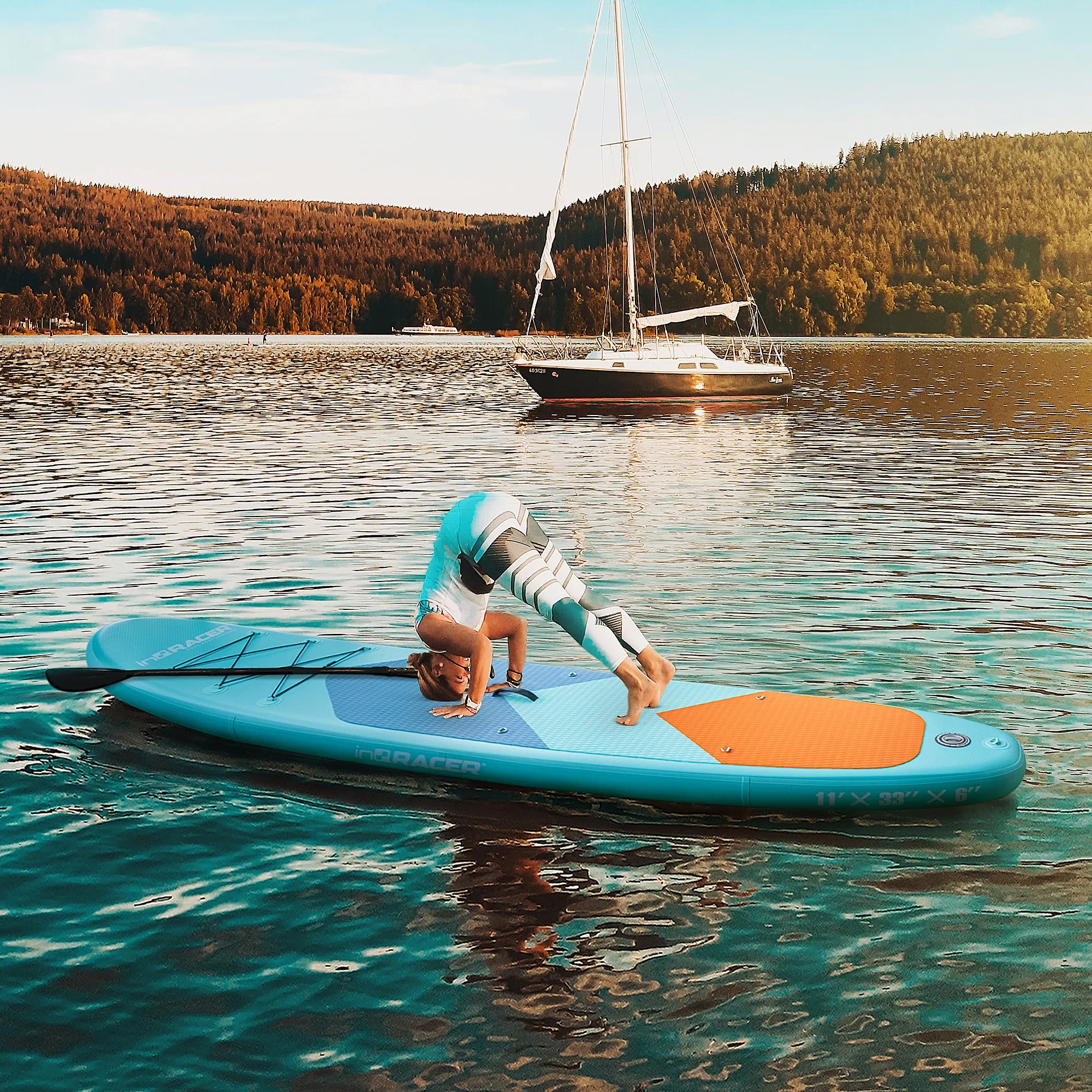 10 6 Inflatable Stand Up Paddle Board With Free Premium SUP Accessories & Backpack photo 2