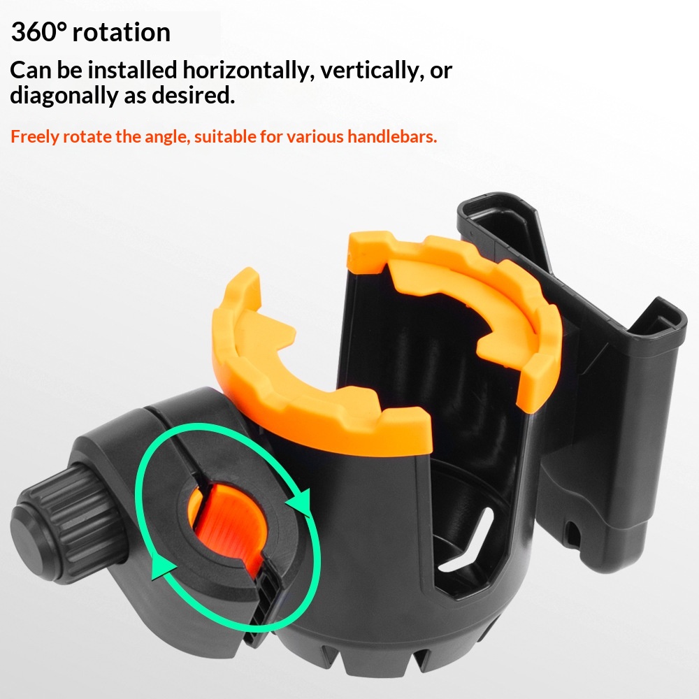 Electric Vehicle And Motorcycle Suitable For Xiaomi Scooter Water Cup Holder, Easy-To-Install Water Bottle Holder And Phone Holder Two-In-One photo 3