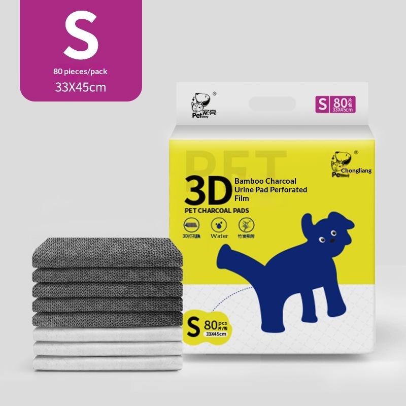 3D Perforated Bamboo Charcoal Absorbent Dog Pee Pads photo 1
