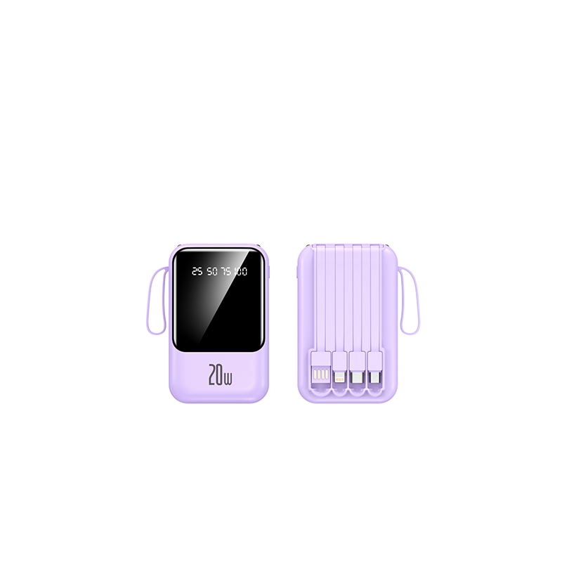 KP-720 Best-selling 8000mAh High-capacity Power Bank With Digital Display And Fast Charging 3C Certified In Stock photo 3
