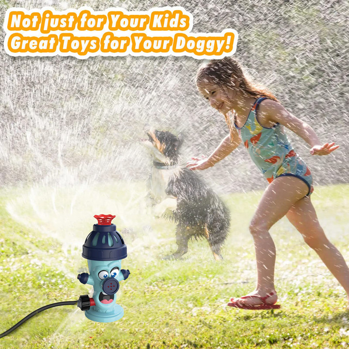 Outdoor Sprinkler Splash Baseball For Kids Water Pressure Lifting Sprinkler Xmas Gift photo 4