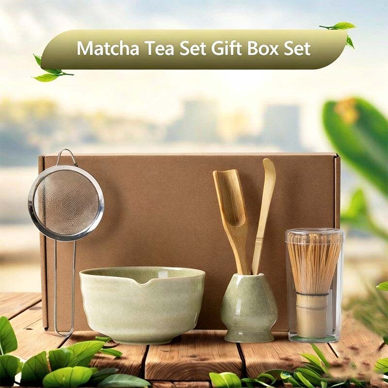 Matcha Set With Traditional Bamboo Matcha photo 3