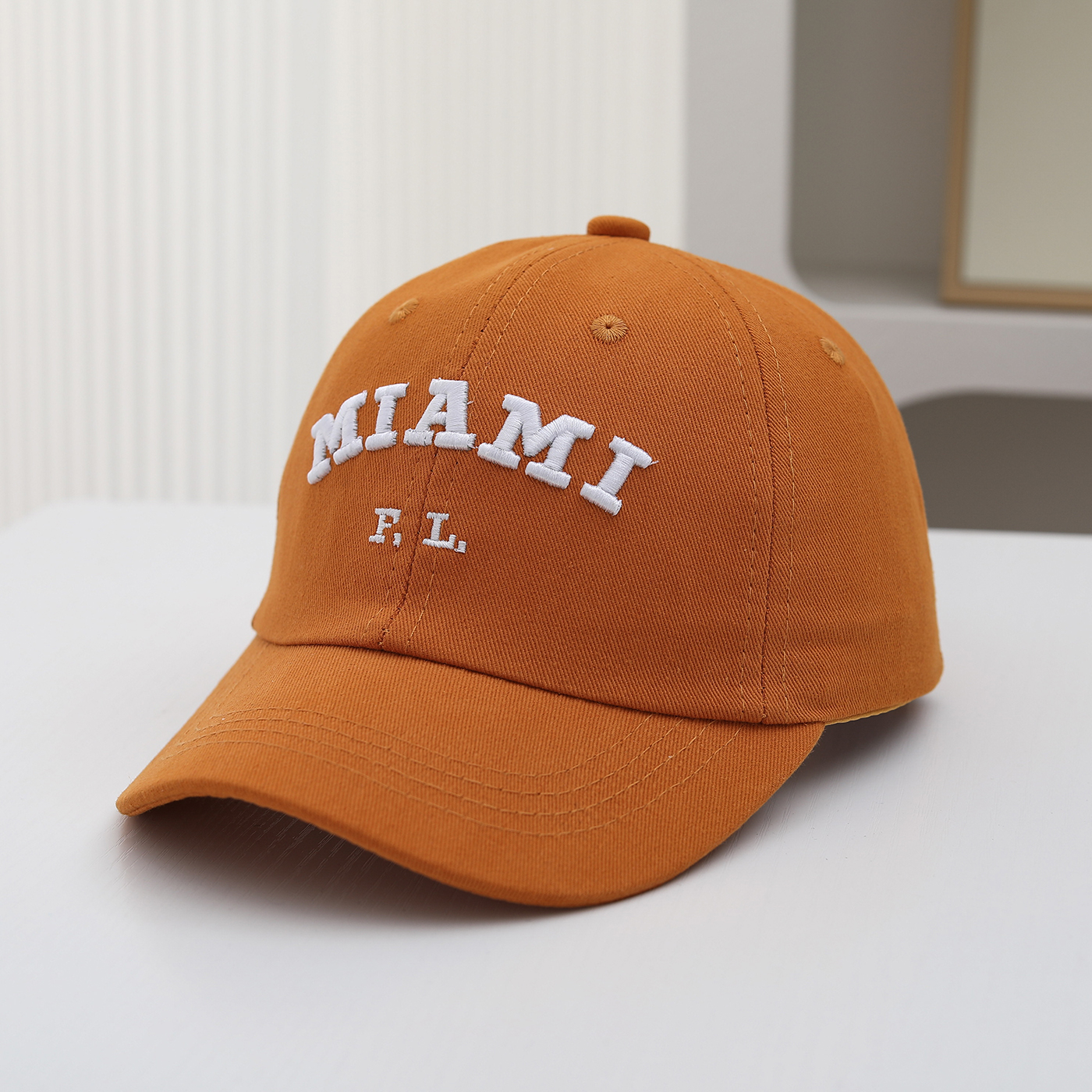 Children's Single-color Letter Embroidery Soft-top Adjustable Simple And Versatile Curved-brim Baseball Cap Suitable For Traveling, Shopping And Exercising photo 6