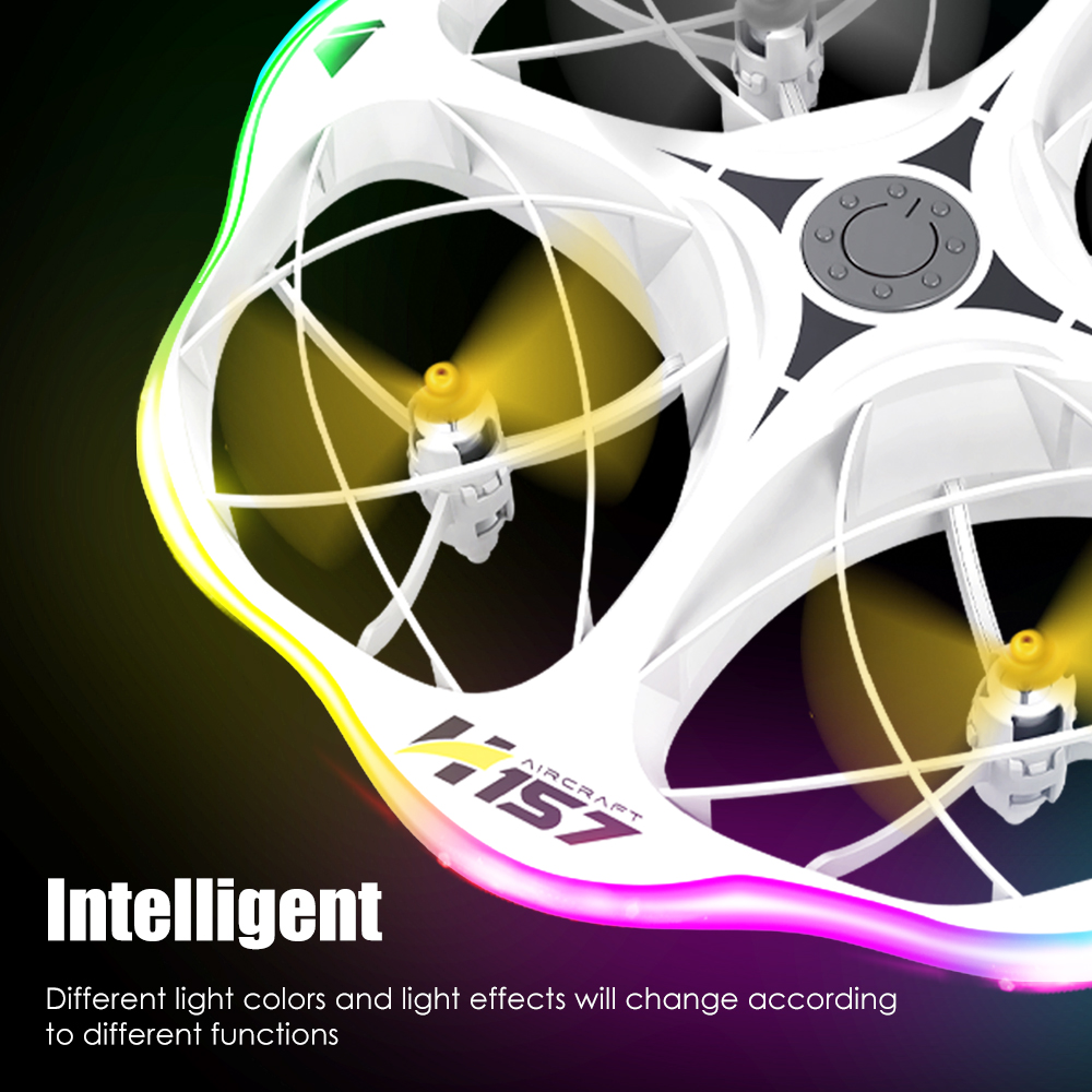 H158 White Dual Electric Drone photo 3