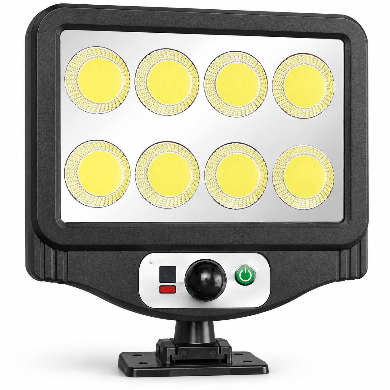 Solar Powered Rechargeable Motion Sensor COB LED Work Light 1500mAh For Auto W781 8 Street photo 1